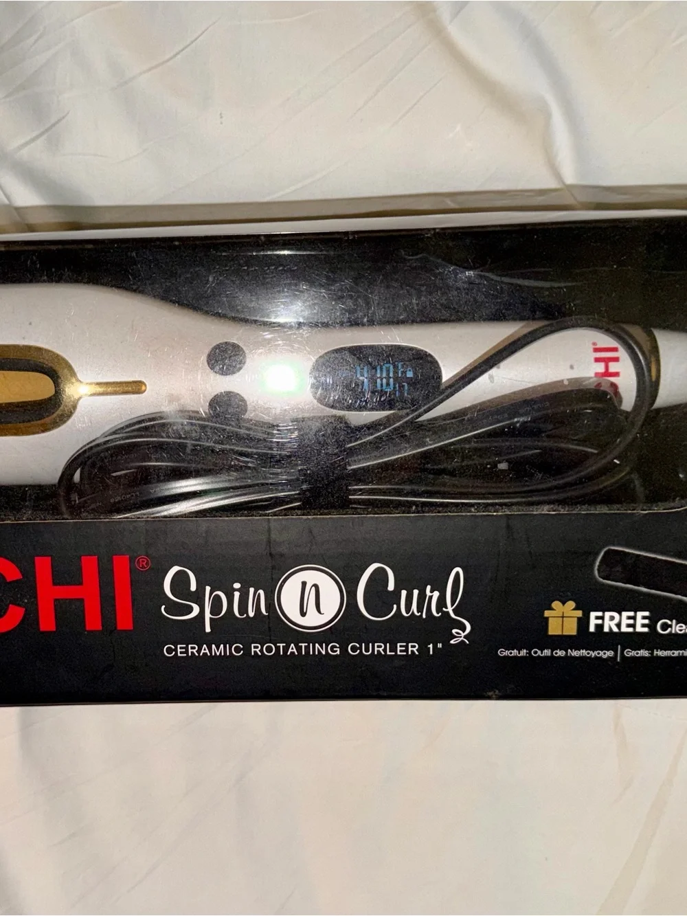 CHI Spin N Curl Ceramic Rotating Curler 1